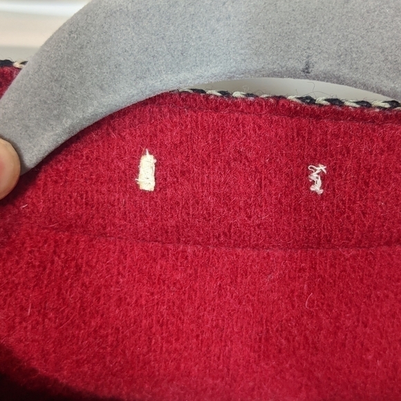 Vintage Nordic Zip Front 40s/50s Era Cardigan Sz L - Picture 11 of 14